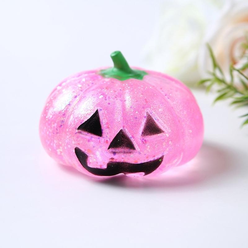 Soft Plastic Sensory Toy For Adults Kids Halloween Party Decoration Gift Anxiety Relief Squeeze Stress Ball