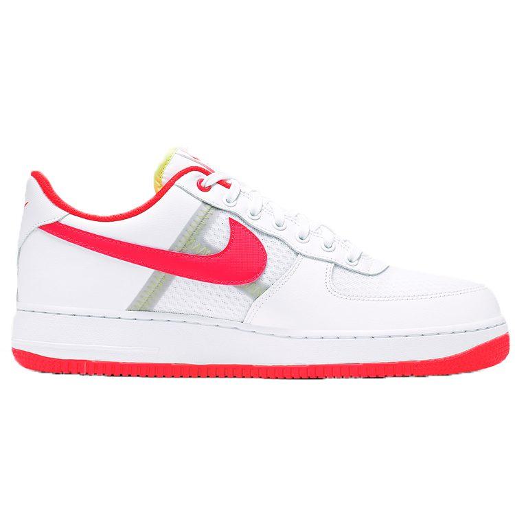 Nike Air Force 1 Low Transparent White Crimson CI0060-102