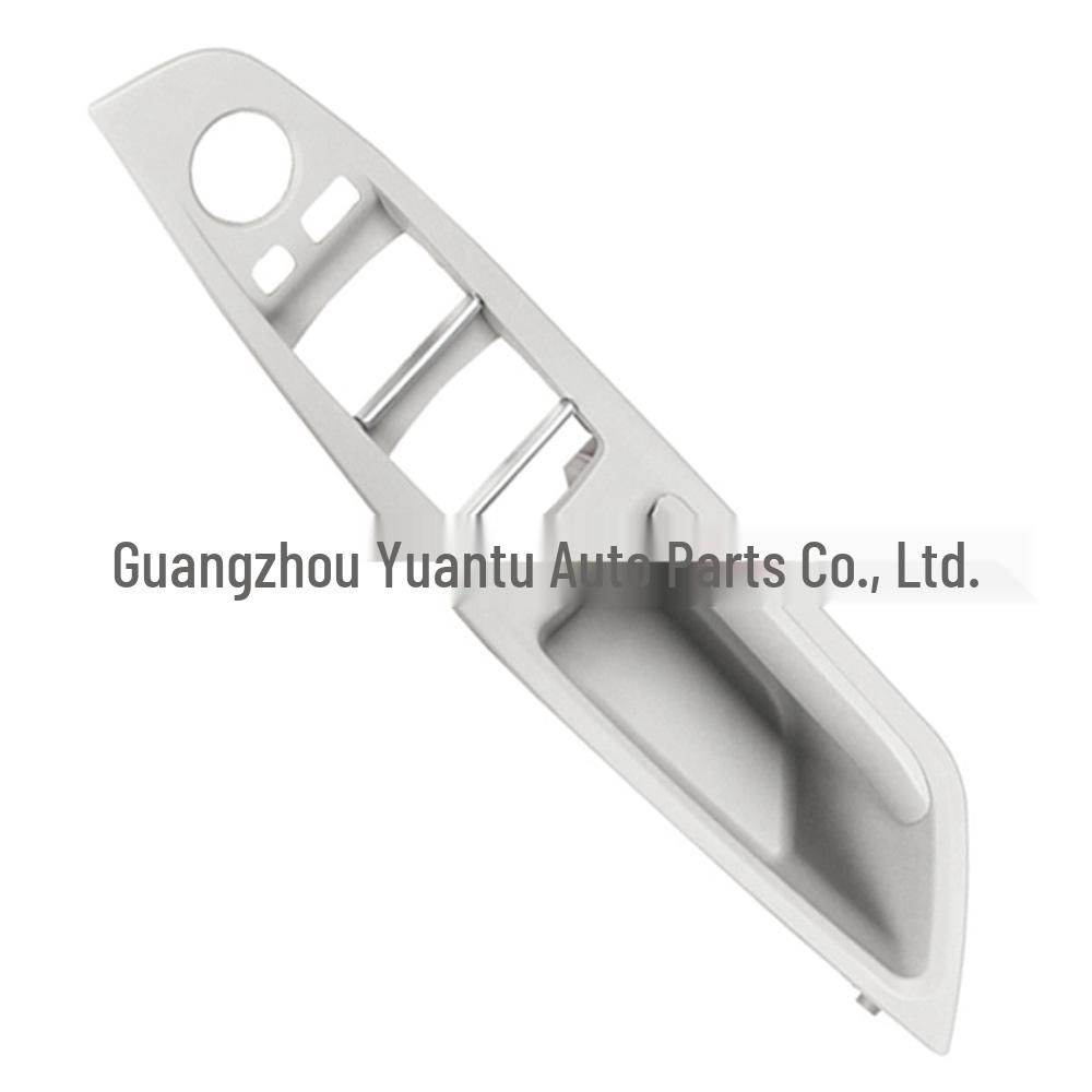 Left-Hand Drive Interior Door Handle for BMW 5 Series F10 F11 (Driver's Side, Dual Hole, Window Switch Panel)