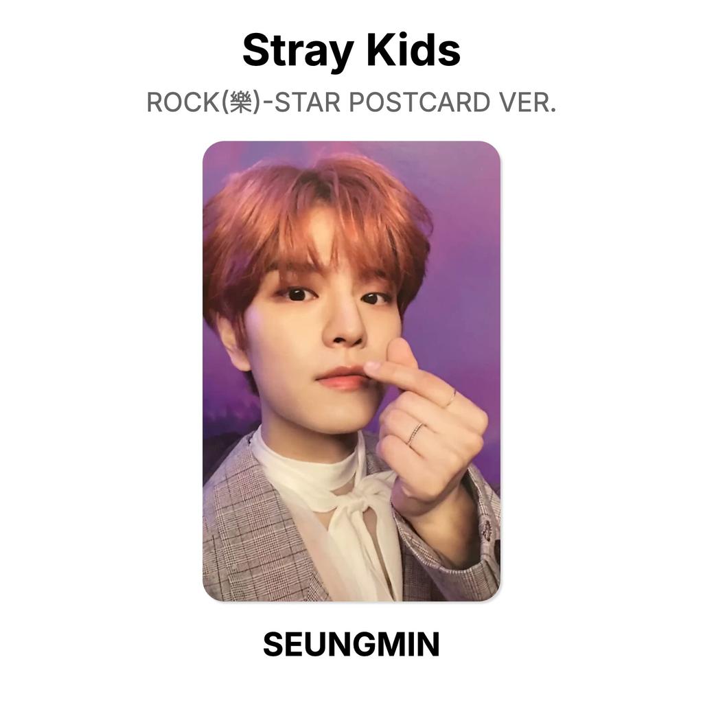 Stray Kids ROCK()-STAR POSTCARD VER. Official Photocard