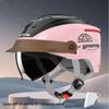 Junhao 3C Certified Universal Half Helmet: Breathable, All-Season Sun Protection for Men & Women.