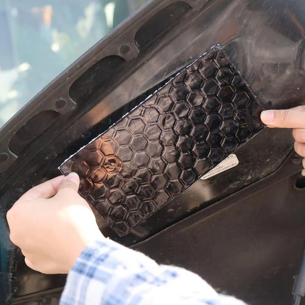 1Pcs Butyl Rubber Composite Car Sound Deadener Soundproofing Board for Car Door Trunk Hood