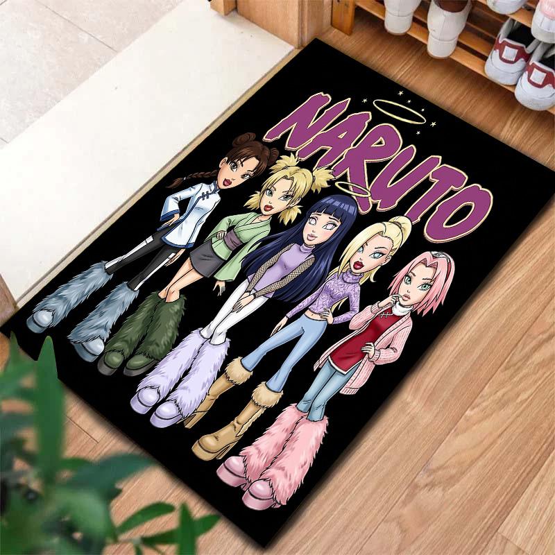 Naruto Generations Carpet Rug For Living Room Bedroom Home Sofa Decoration,kids Play Nonslip Floor Mat