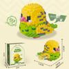 Le Cross-border High Meng Lan Giant Panda Building Blocks - Tiny Educational Toy for June 1st Children's Day