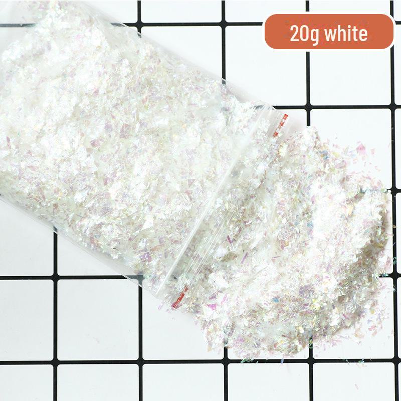 13 Colors 20g Crystal Glue Slime Sealer: Candy, Shredded Paper, Shell Paper Decoration DIY Material