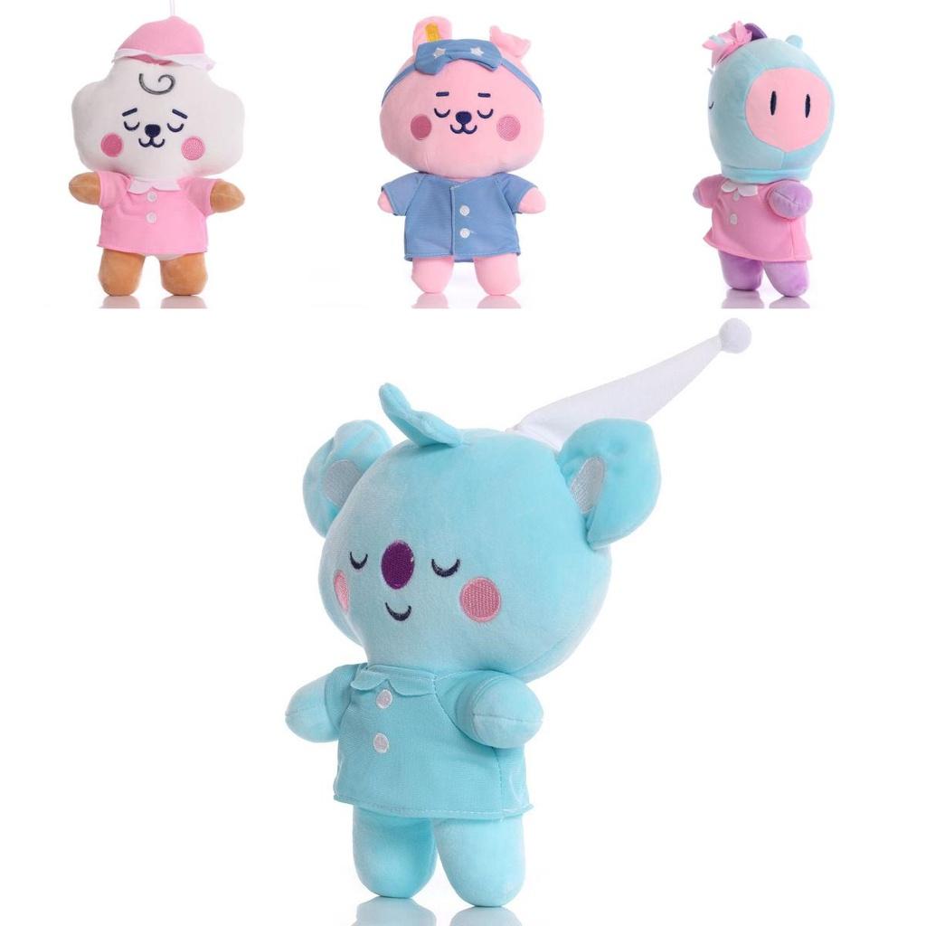 Bt21 Plush Toy Stuffed Doll Tata Mang Chimmy Rj Koya Cooky Shooky Van Bts Kpop
