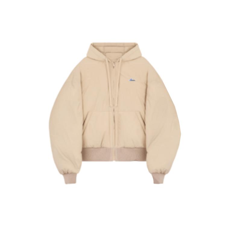 WE11DONE FW22 Puffer Jacket Unisex Khaki WD-PJ3-22-052-U-BG