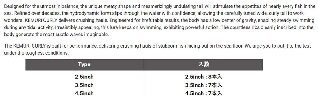 Megabass Soft Lure Kemuri Curly 3.5 Inches Clear Red (0361)