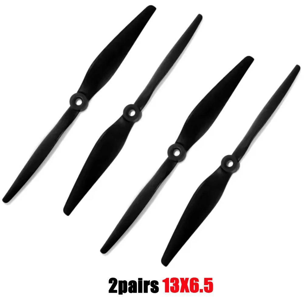 2Pair HQProp 7X12 7X9 7X10 7X7 7X6 7X5 CW/CCW 2-blade Propeller Thin Electric Prop Reinforced Nylon Prop for 7 Inch RC Airplanes