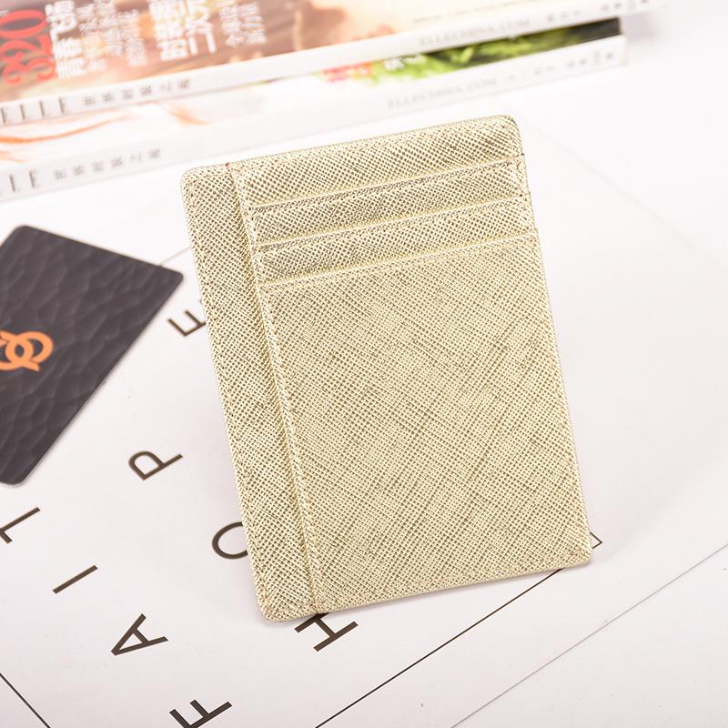 Kartenhalter Anti-Diebstahl RFID Kleine Kartentasche Damen Herren Karten Multi-Karten Kartenhalter Ausweis