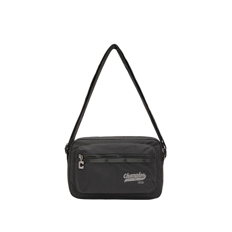 Champion Tactical 2P Shoulder Bag Unisex Shoulder Bag Black White Green U6AACPU06 Champion Black