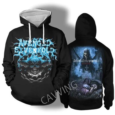 2024 Avenged Sevenfold Rock 3D Tištěné Módní Mikiny Mikiny Harajuku Mikina Mikiny Topy Oblečení pro Ženy/muže