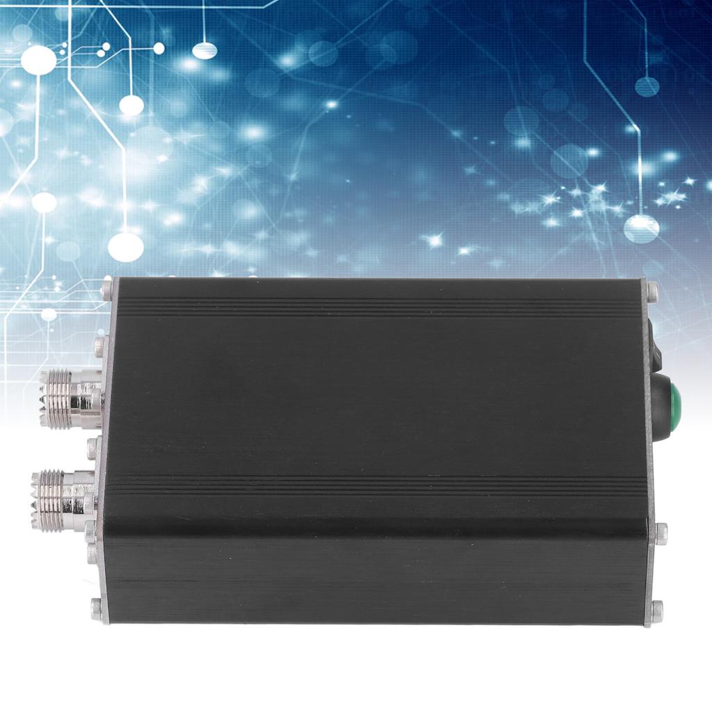 Antenna Tuner Mini Automatic for Radio Equipment 1.8~55MHz 0.96IN with Housing ATU‑100 Electrical Tools Mini Antenna Tuner