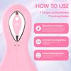 Nipple Sucking Vibrator Sex Toy Breast Clitoral Stimulator Tongue Vibration Clit Auto Sucker Orgasm Massager for Female Pleasure
