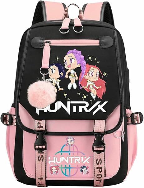 Witch Hunter Animation Cartoon Printed School Bag Large Capacity Junior High School Student Backpack