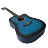 41 Inch Guitar Kit Matte Basswood Acoustic Guitar with Picks Capo Spare Strings Kazoo Strap Bag for Beginner