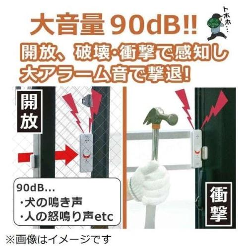 (Bulk Purchase) ELPA Thin Alarm Double Detection 2P ASA-W13-2P(PW) [ÁE]
