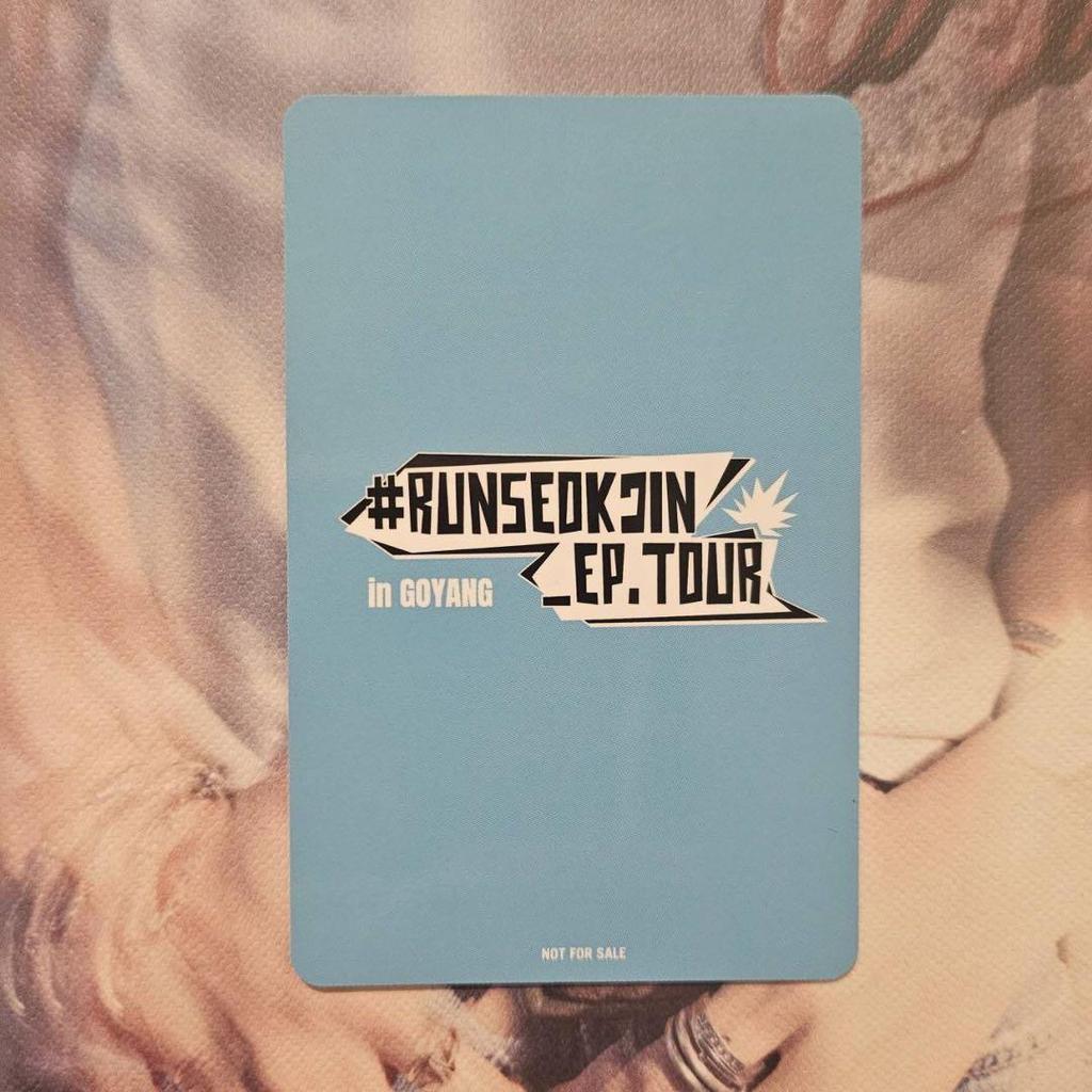 [USED] 1 Type Chiba Venue Limited Lucky Drop BTS Jin RUNSEOKJIN