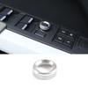 For Range Rover Evoque -23 Silver Aluminum Rear View Mirror Adjustment Knob