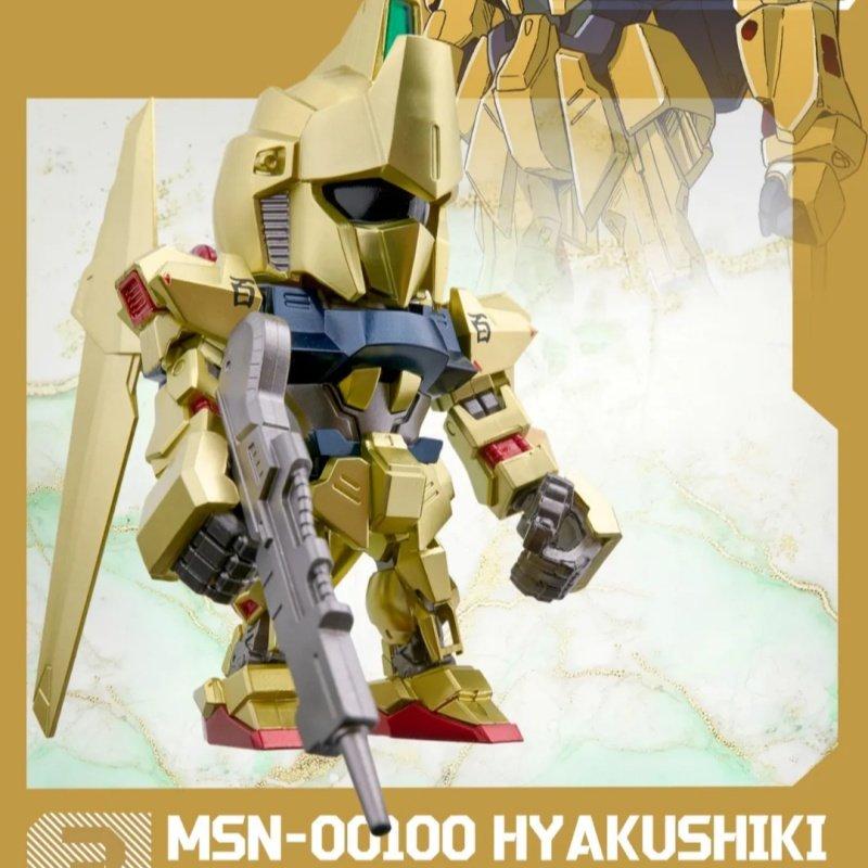 Golden Team QMSV Mini Gold Teamz Anniversary Toy Model Ornaments Trendy Collectible