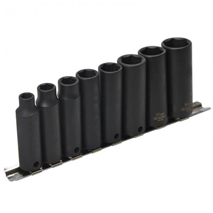 Teng 3/8in Drive 9386 Deep Impact Socket Set, 8 Piece