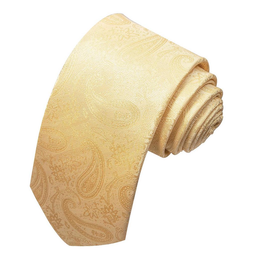 Spring/Summer Blue Series Men's Yarn-Dyed Jacquard Tie - British Style, Hand-Tied, Business Fashion