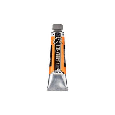 Oil Paint - Cadmium Orange - 211 - Extra-fine - Rembrandt - 40ml Tube