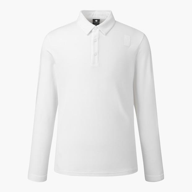 DESCENTE GOLF Men'S Melange Brushed Long Sleeve T-Shirt (Dp42Mftlo1)