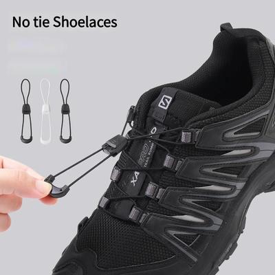 NEUE Runde Tennisschuhschnürsenkel ohne Binden Modische No-Tie-Schnürsenkel für Erwachsene und Kinder Outdoor-Laufschuh-Schnürsenkel Schuhzubehör