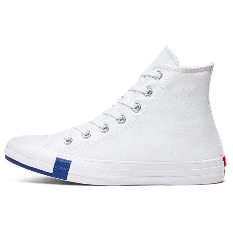 

Converse Chuck Taylor All Star High Logo Play - Кроссовки унисекс White Rush Blue Rose-Maroon 166735C