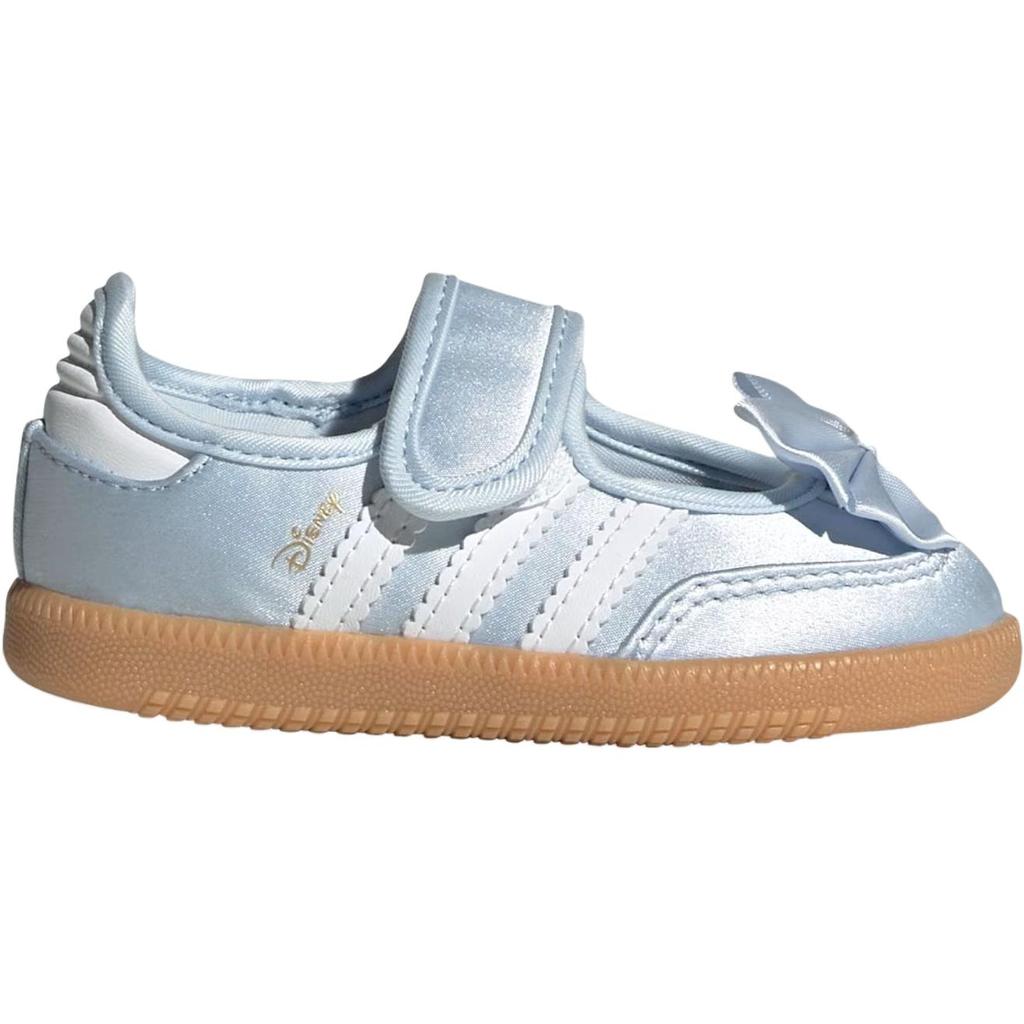 Adidas Disney X  Originals Samba Jane Comfortable Fit Low-Top Walking Shoes Baby Shoes Crystal-Sky-Blue IH1760