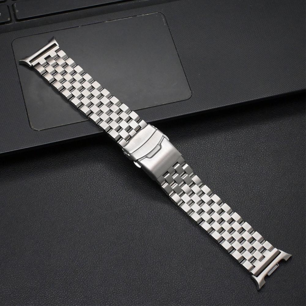 Solid Stainless Steel Band for Samsung Galaxy Watch 8 Classic 46mm 44mm 40mm Correa Metal Bracelet for Galaxy Watch Ultra 2025