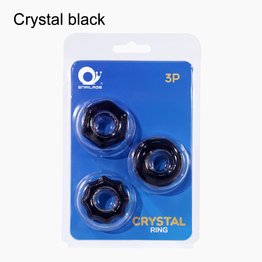 Couple Lover Sexy Play Games Ring Men Soft Silicone Time Delay Ring