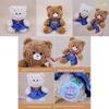 Plush Bear Couple Toy With Pp Cotton Filling For Romantic Gifts And Bed Decor