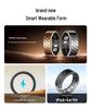 Smart Bluetooth Couple Ring: Heart Rate, Blood Oxygen, Blood Pressure, Sleep & Step Tracker.