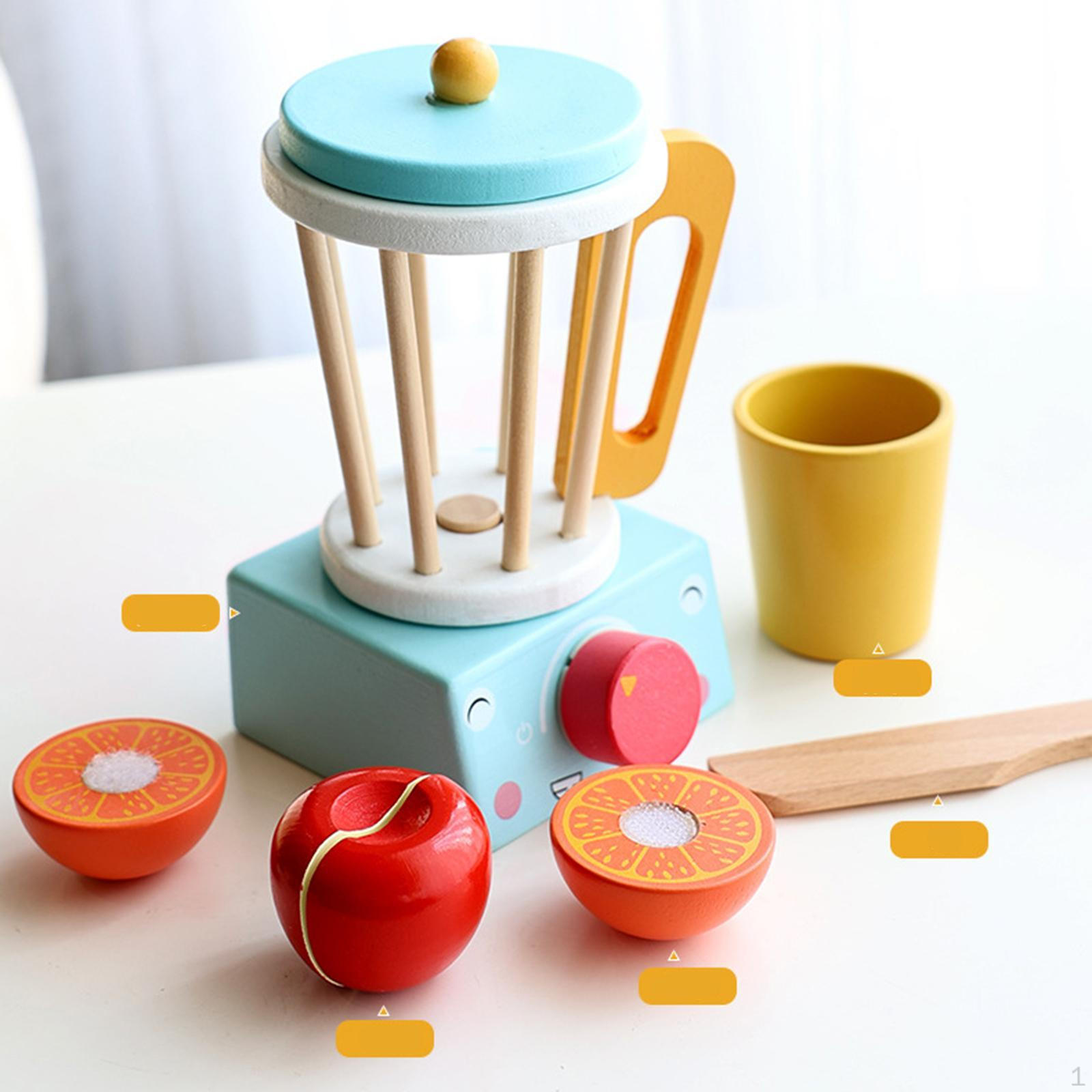 

Игровой набор Аксессуары Симуляция Реалистичный Деревянный Миниатюрный Раннее Обучение Мальчики Девочки Дети Игра Juicer