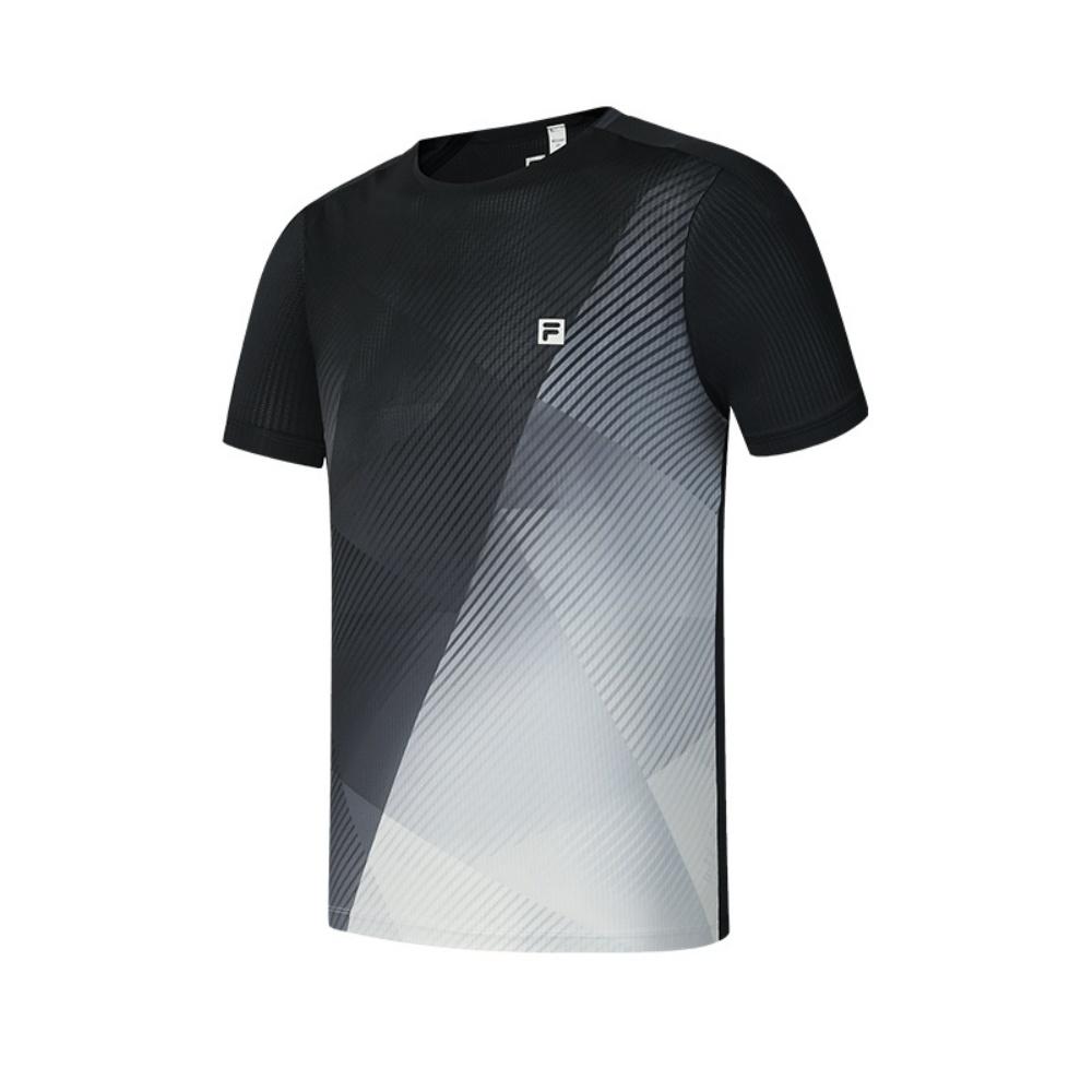 New FILA Fitness T Shirt Men's All Over Print A11M521125F-ZA