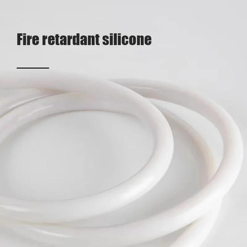 Modern 360 Luminous Silicone Wall Light Aisle Ceiling Wall Corner Linear Lamp Indoor Room Bedside Floor Lamp Flexible Led Neon