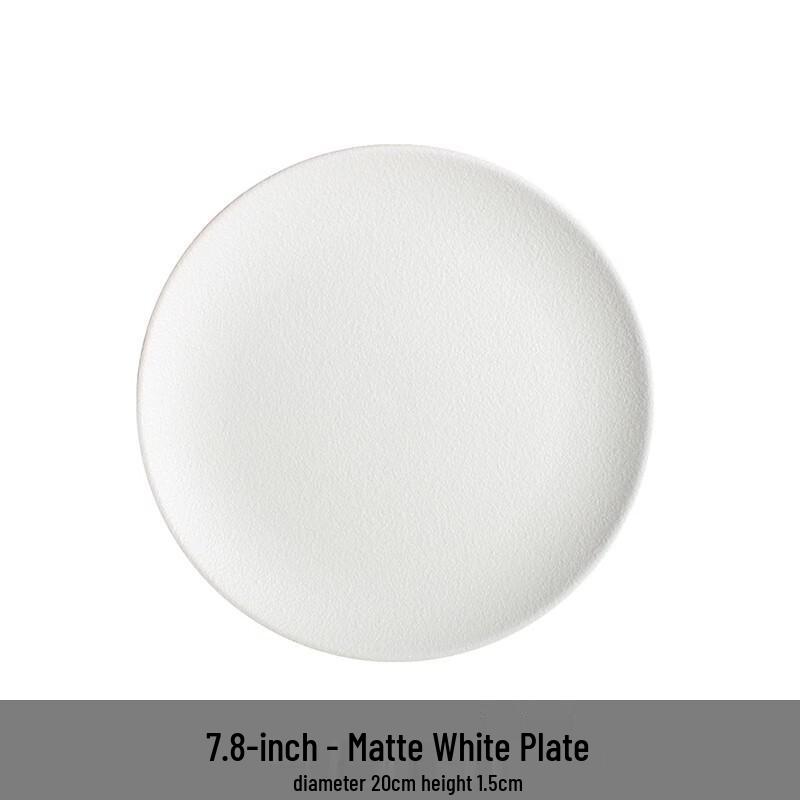 

Abay Minimalist Ceramic Flat Plate
