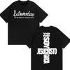 Cotton men's shirt Summer Jesucristo Garcia Album graphics shirt Women's Y2k Hip Hop streetwear Tshirt