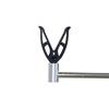 Fishing Rod Rest Head Universal Rod Pole Rack Grip M3/8in Holder Carp Fish Pole Support Stand Bracket Clip Fishing Accessories