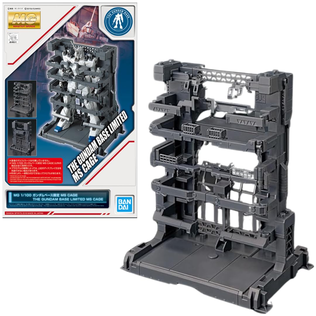 

BANDAI MG 1/100 Gundam Base Limited MS CAGE Мобильный костюм Gundam UC (единорог)
