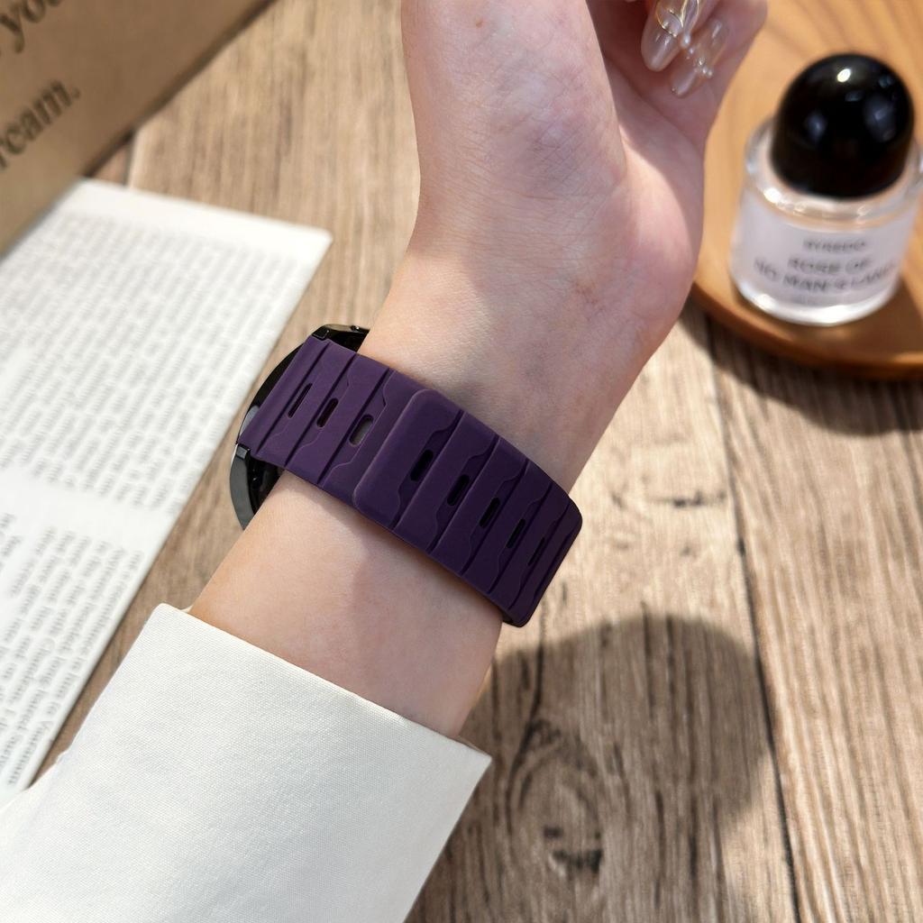 Band For Samsung Galaxy Watch 7/FE/5 pro/6/4/Classic Mangnetic silicone Bracelet Huawei watch GT 2 3 4 5 6 pro 20mm 22mm Straps