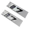 Rear Badge Emblem Letter Sticker For BMW iX3 I4 I7 M50 M60 M70L Car Rear Trunk Logo Decal Auto Exterior Styling Accessories X3 I