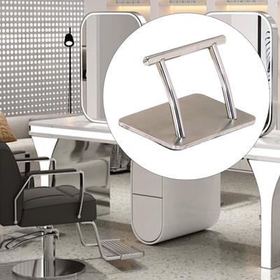 Salonstuhl Fußstütze Pedal Bodenstehend Metall Fußstütze Edelstahl für Friseur Schönheit