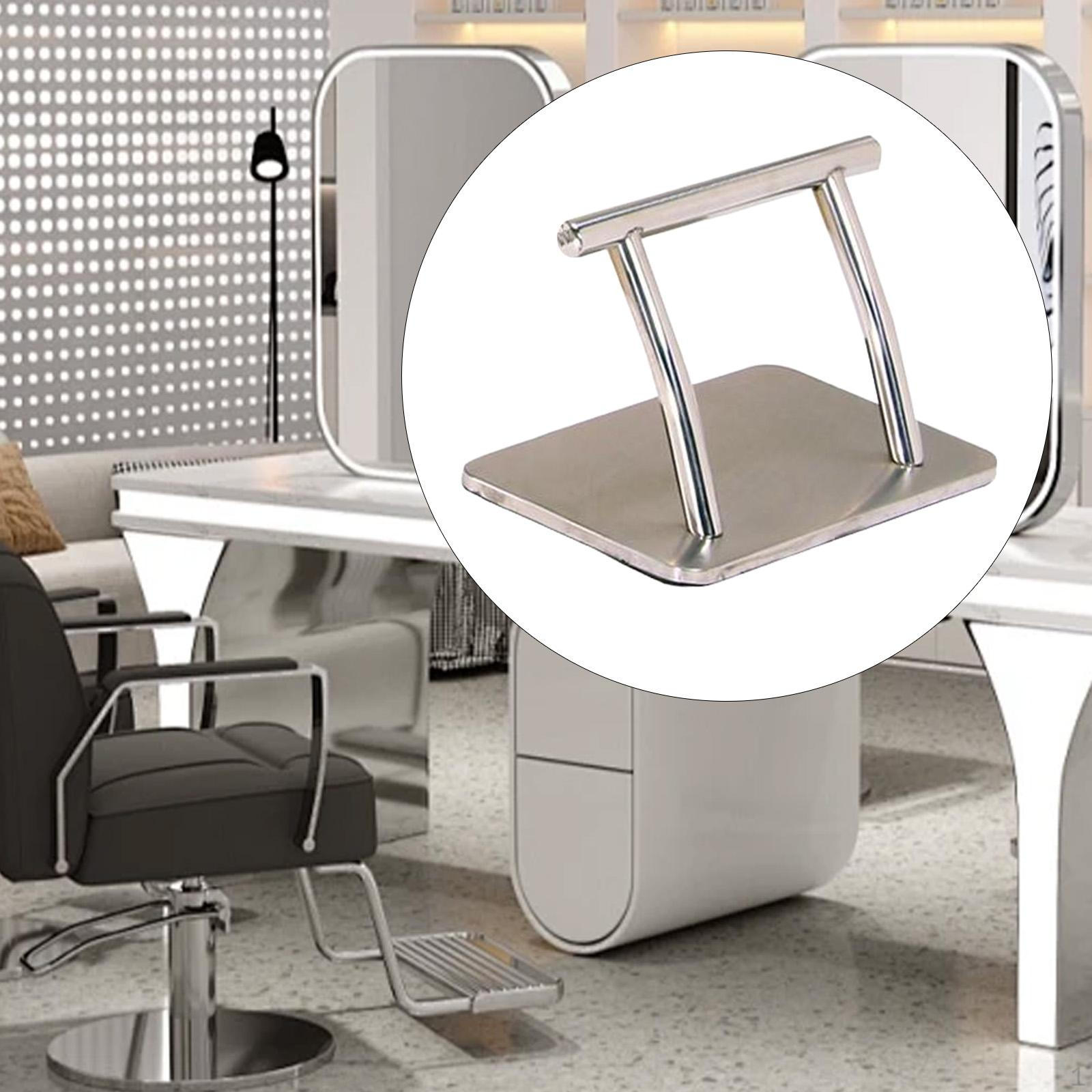 

Педаль подставка для ног салонного кресла напольная металлическая подставка для ног из нержавеющей стали для парикмахерской, салона красоты