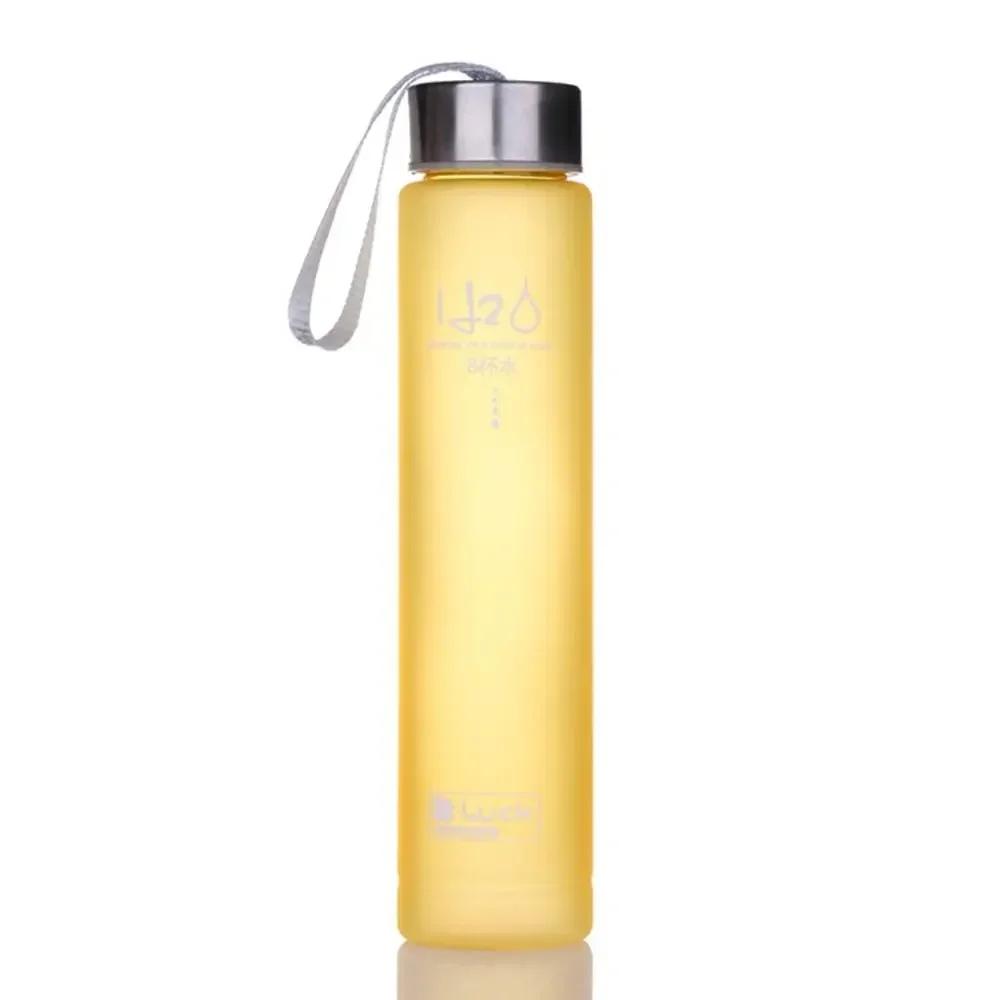 280ml Vacuum Flasks Plastic Water Cup Drinkware Frosted Camping Drinking Water Bottle Termos Girl Stainless Steel Thermos Bottle