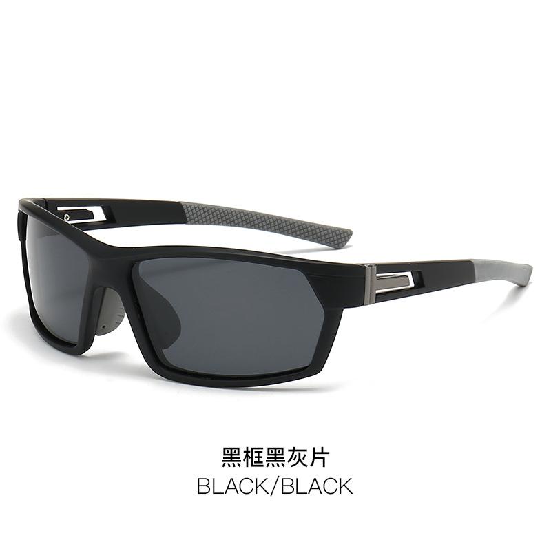 

Модные мужские и женские поляризованные солнцезащитные очки, цветные квадратные резиновые солнцезащитные очки, спортивные велосипедные очки для активного отдыха 57-17-141