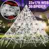 High Detail Realistic Large Spiders Halloween Decoration For Haunting House Bar Event And Horror Themed Party Setups