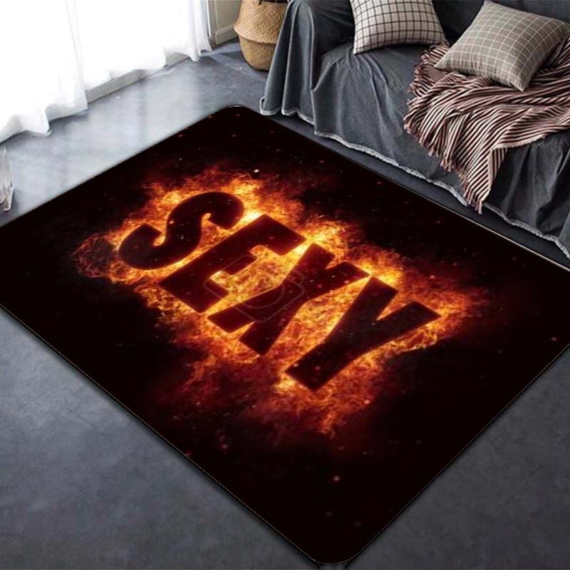 

Сатанинська коза Демон Килимок Ілюстрація жука Килимок для підлоги з 3D-друком Ретро Комахи Килим Килимок для спальні Домашня вітальня 40x120cm